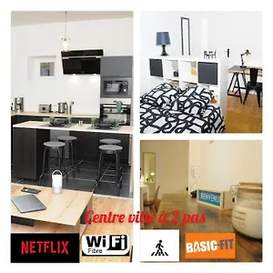  Appartement #grandappartementconfort#ironman#jo#cure#unesco France